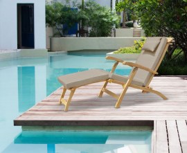 Serenity Wooden Steamer Garden Chair