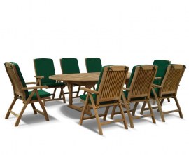 Oxburgh Teak Extendable Dining Set