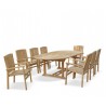 Oxburgh 8 Seater Garden Dining Set