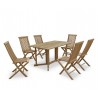 Byron Teak Drop Leaf Dining Set