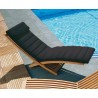 Teak Adjustable Sun Lounger