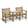 York Vista Teak Jack and Jill Seat