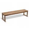 Tavistock Teak 4 Seater Backless Garden Bench - 1.8m