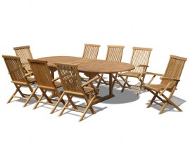 Oxburgh Teak Extendable Dining Set