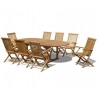 Oxburgh Teak Extendable Dining Set