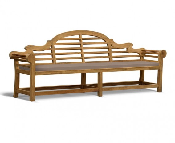 Lutyens-Style Outdoor Bench Cushion - 6 Seater