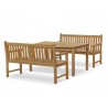 Hampton Bench Dining Set