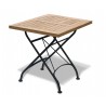 Café Square Folding Bistro Table – 60cm