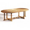 Winchester Teak Oval Garden Table - 1.2 x 2.6m