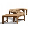 circular tree bench