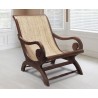 Monte Carlo Reclaimed Teak & Rattan Plantation Chair