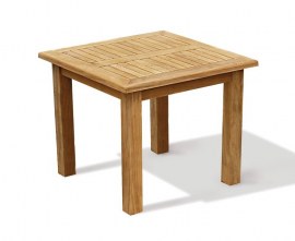 Gladstone 90cm Square Teak Table