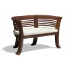 Kensington 2 Seater Teak Indoor Bench – 1.31m