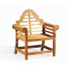 Teak Lutyens-style Garden Armchair