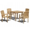 Hampton Teak Garden Dining Set