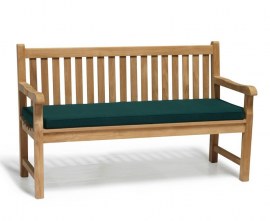 York Garden Benches and Hampton Table Set