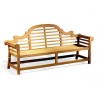 Teak Lutyens-Style Outdoor Bench