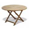 Lymington Teak Round Dining Table