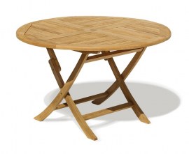 Lymington Round Teak Dining Table