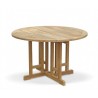 Round Teak Outdoor Dining Set