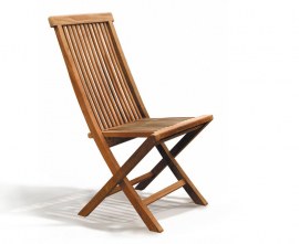 Newhaven teak folding side chairs