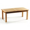 Winchester Rectangular Teak Coffee Table - 1.2m