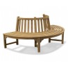 Teak Semi Circle Tree Seat