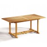 Winchester Teak Patio Dining Table - 1.8m x 0.9m