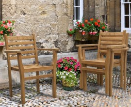 Sissinghurst Teak Outdoor Dining Set