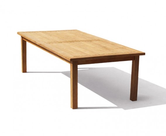 Gladstone Teak Rectangular Garden Dining Table - 2.5m