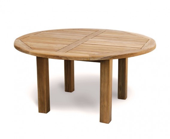 Orion 6 Seater Round 1.5m Garden Table with Banana Chairs