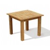 Gladstone Teak Square Garden Dining Table - 90cm