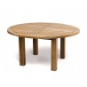 Orion Teak Round Garden Table – 1.5m