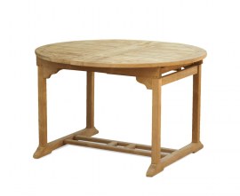 Oxburgh Teak Outdoor Dining Table - Closed