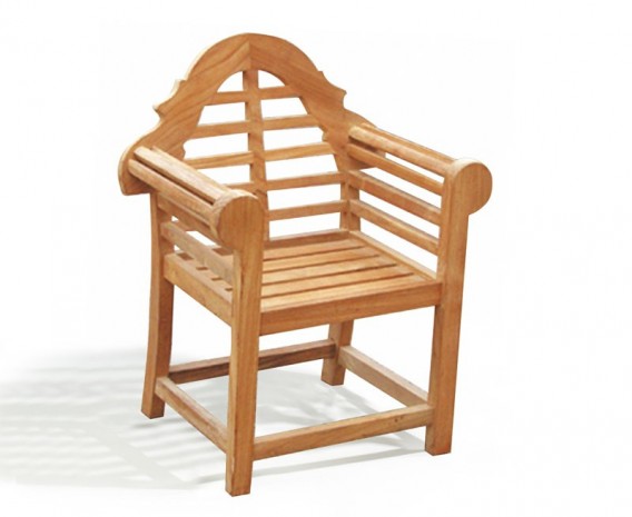 Lutyens-Style Teak Kid’s Outdoor Chair