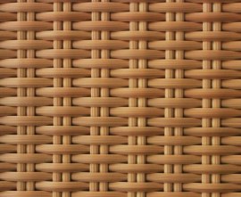 Synthetic rattan