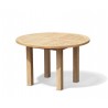 Orion Teak Circular Garden Table - 1.2m