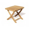 Tewkesbury Teak Adjustable Height Stool - Footstool