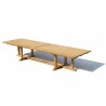 Winchester Teak Rectangular Extra-Large Garden Table - 4m