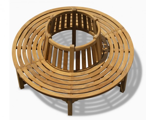 Teak Circular Tree Bench - 1.80m