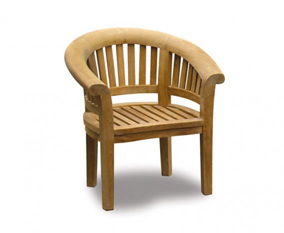 Deluxe Teak Banana Chair