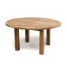 Orion Teak Circular Garden Table - 1.5m