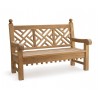 Churchill Teak Chippendale Bench - 1.5m