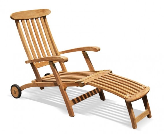 Teak Steamer Chair