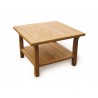 Square Teak Outdoor Coffee Table - 90cm