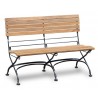 Bistro Folding Garden Bench Teak