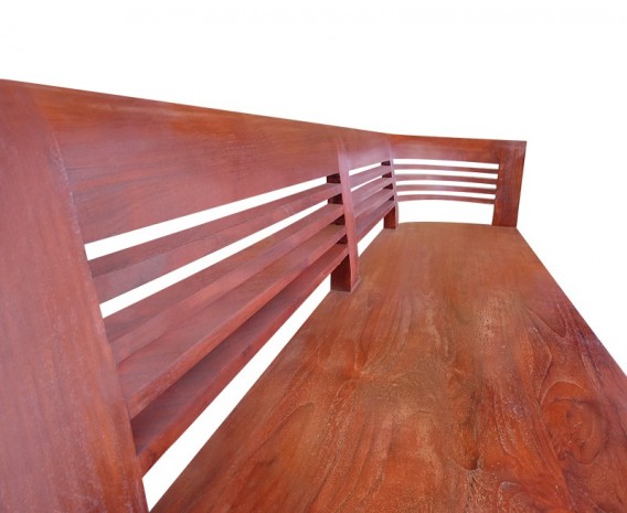 Large Bloomsbury Reclaimed Teak Indoor Bench - 1.8m