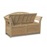 wooden outdoor Storage Bench 1.65m