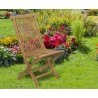 Newhaven Teak Folding Garden Chair
