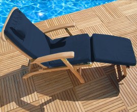 Deck Chair Cushion Navy